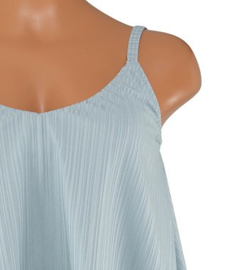 San-ai Resort（三愛水着楽園） ロングパンツセット水着　9M・11L【Coral veil（コーラルヴェール）】 グリーン