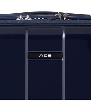 ACE BAGS & LUGGAGE ACE フォールズ スーツケー  4~5泊目安 フロントポケット・キャスターストッパー機能付き 06906 エース ネイビー
