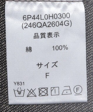 Green Parks ■ＥＳＣＡＲ　デニムピンタックカフスワンピース Gray