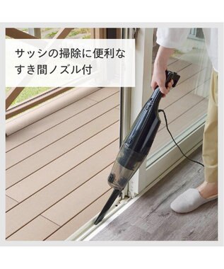 YAMATO テーブル＆キッチン 【TWINBIRD】サイクロンスティック型クリーナー  ブラック  TC-5182B ブラック