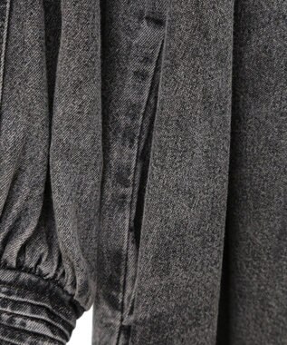 Green Parks ■ＥＳＣＡＲ　デニムピンタックカフスワンピース Gray