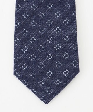 J.PRESS MEN 小紋柄 ネクタイ ネイビー系8