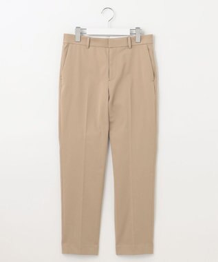 自由区 【XXSサイズ～/接触冷感/洗える】サテンストレッチ テーパードパンツ ベージュ系