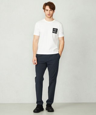 JOSEPH ABBOUD MOUNTAIN 【UNISEX】リップストップ２wayストレッチ パンツ ネイビー系