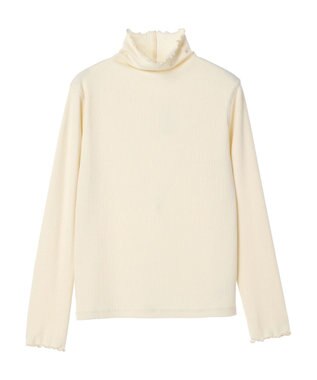 AMERICAN HOLIC 針抜きタートルプルオーバー Ivory
