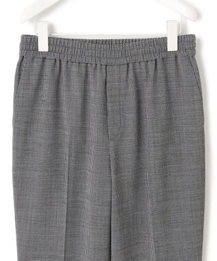 ICB 【UVカット・洗える】ウール2WAYストレッチ ドロストパンツ 無地柄系