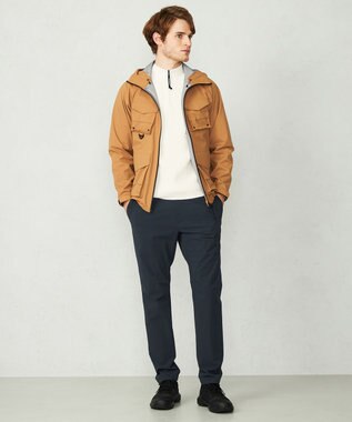 JOSEPH ABBOUD MOUNTAIN 【UNISEX】リップストップ２wayストレッチ パンツ ネイビー系