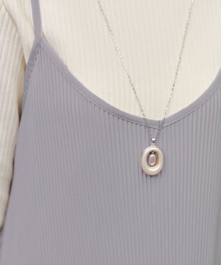 Tiaclasse 【洗える】プリーツキャミワンピース グレージュ