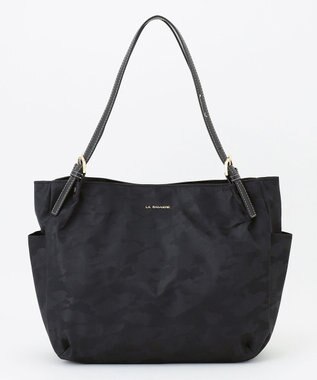 LA BAGAGERIE シャドージャカード A4トートバッグ ブラック