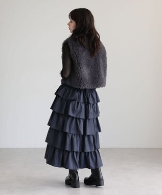 Green Parks ・ＥＬＥＮＣＡＲＥ　ＤＵＥ　シープファーベスト Charcoal Gray