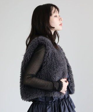 Green Parks ・ＥＬＥＮＣＡＲＥ　ＤＵＥ　シープファーベスト Charcoal Gray