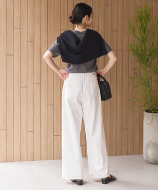 AMERICAN HOLIC ワイドデニム White