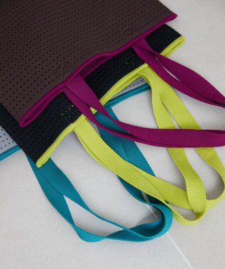 AMERICAN HOLIC メッシュニットトートバッグ Brown