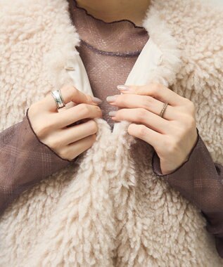 Green Parks ・ＥＬＥＮＣＡＲＥ　ＤＵＥ　シープファーベスト Light Beige