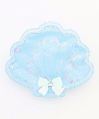 ANY KIDS シャラシャラショルダーバッグ サックスブルー（シェル）