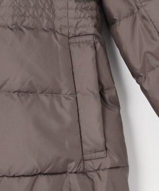 組曲 S ライトタフタショート ダウン モカブラウン系