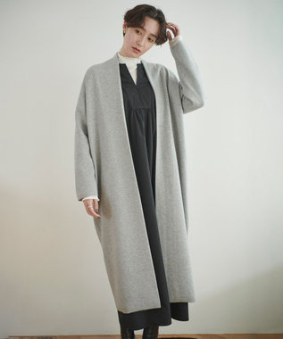 洗える ダブルフェイスニットロングコート Newans ファッション通販 公式通販 オンワード クローゼット 洗える ダブルフェイスニットロングコート Newans ファッション通販 公式通販 オンワード クローゼット