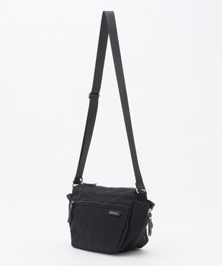 LA BAGAGERIE 【MONICA】サイドジップミニショルダーバッグ ブラック