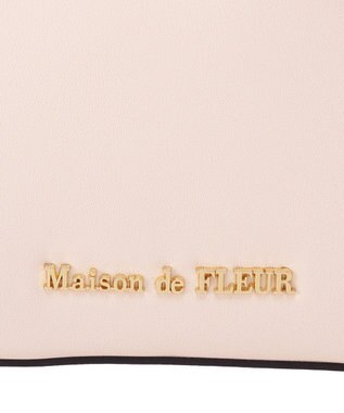 Maison de FLEUR リボンハーフムーン２Ｗａｙバッグ Light Pink