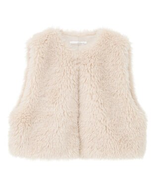 Green Parks ・ＥＬＥＮＣＡＲＥ　ＤＵＥ　シープファーベスト Light Beige