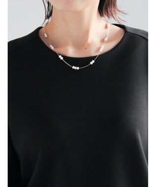 Te chichi バックジップダンボールプルオーバー ブラック