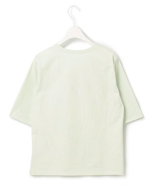 ICB L 【洗える】 ロゴTEE カットソー アイスグリーン系