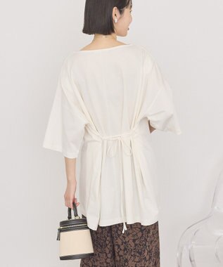 AMERICAN HOLIC 【2WAY】バックタックチュニック Off White