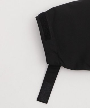 WEGO 【25年秋冬新作/ユニセックス着用ITEM/SMLサイズ展開】2WAYパファーブルゾン ブラック