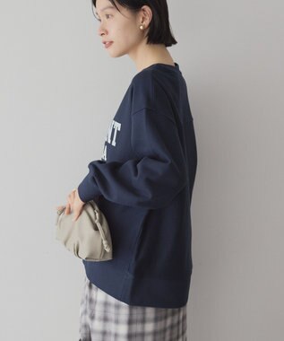 AMERICAN HOLIC FREMONT ロゴスウェットプルオーバー Navy