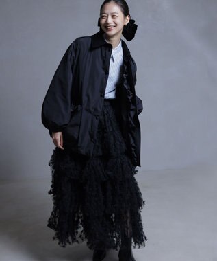 組曲 S 【組曲×setsuko sagittaire】ケーキチュール スカート ブラック系