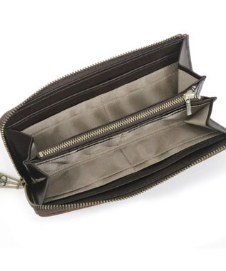 Regalo Felice 【本牛革 / カード12枚収納可】長財布 / REGALO DBR(ダークブラウン)