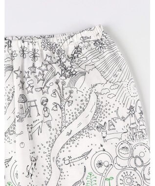 tsumori chisato SLEEP ツモリチサト パジャマ 綿100%(本体) 天竺素材 7分袖 長袖 8分丈 レディース UDT216 /ワコール アイボリー