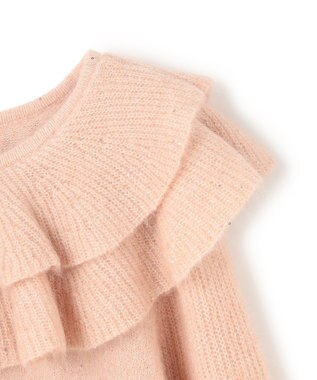 TOCCA 【百田夏菜子さん着用】ROMANTIC FLUTTER ニットプルオーバー ピンク系