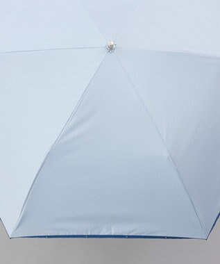 AURORA 【 BLAO（ブラオ）】サマーシールド スタッズ晴雨兼用傘(折りたたみ傘) サックス