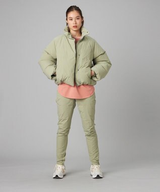 Chacott Chacott BALANCE ハイロフトミドルダウンジャケット カーキ