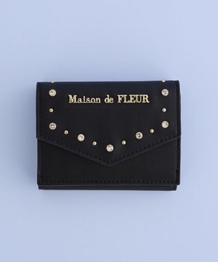 Maison de FLEUR ビジュースタッズプチウォレット