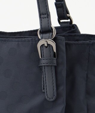 Y'SACCS 【Y’SACCS vous et】ドットジャカード マルチウェイトート Sサイズ ネイビー