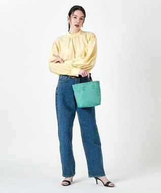LeSportsac MEDIUM 2 WAY TOTE/プティドット/セージグリーン プティドット/セージグリーン