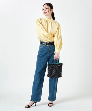 LeSportsac MEDIUM 2 WAY TOTE/プティドット/セージグリーン プティドット/セージグリーン