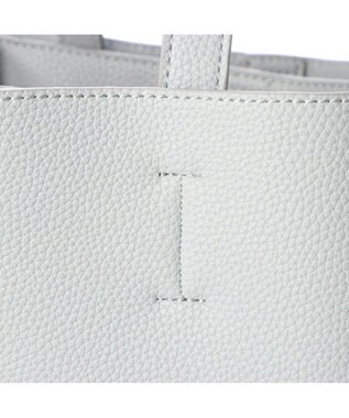 LA BAGAGERIE 【MONICA】収納いっぱいA4トート ライトグレー