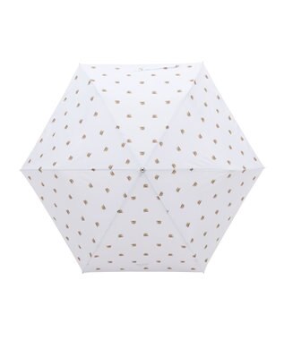 MOONBAT PAUL&JOE ACCESSOIRES(ポール＆ジョー アクセソワ) 折りたたみ傘 ヌネット ホワイト