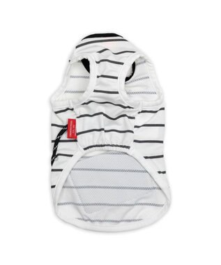 PET PARADISE スヌーピー エコメイド タンクトップ 《サコッシュ付き》 中型犬 ホワイト×ブラック