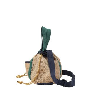 AMERICAN HOLIC メッシュミニトートバック Beige