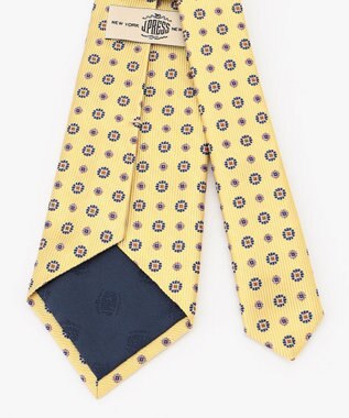 J.PRESS MEN 【VINTAGE JACQUARD COLLECTION】小紋ネクタイ イエロー系8
