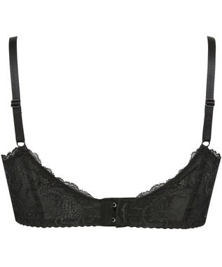 Wing Wing Lesiage　【2820シリーズ】　ブラジャー　脇すっきりの着やせシルエット　背中の段差軽減　ウイング／ワコール　PB2821 ブラック