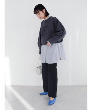 Green Parks ・ＥＬＥＮＣＡＲＥ　ＤＵＥ　センターシームパンツ Black