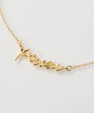 Phoebe ラッキーレターブレスレット(パワー) ゴールド