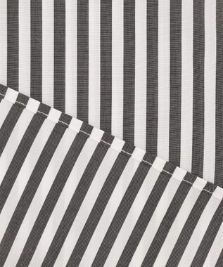 UNFILO 【洗える】イージーケア ボリュームスリーブブラウス ブラック系