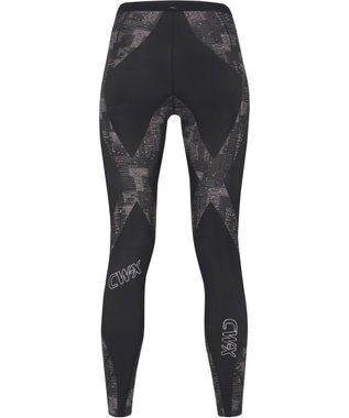 CW-X 【WOMEN】 スポーツタイツ 下半身フルサポート ジェネレーターモデル2.0 吸汗速乾 抗菌防臭 HZY399 /ワコール シルバーグレー