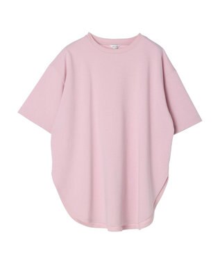 AMERICAN HOLIC 抗菌防臭　Ｄａｉｌｙ！　裾ラウンドカットチュニック Light Pink